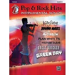 Alfred Pop & Rock Hits Instrumental Solos Clarinet Book & CD