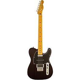 Clearance Fender Modern Player Telecaster Plus Electric Guitar Transparent Charcoal Maple Fretboard