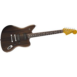 Fender Modern Player Jaguar Electric Guitar Transparent Black