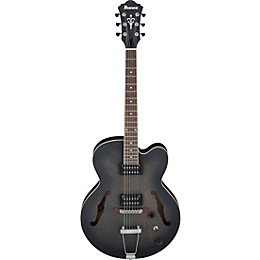 Ibanez Artcore AF55 Hollowbody Electric Guitar Flat Transparent Black