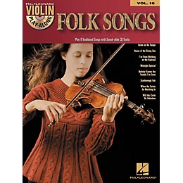 Hal Leonard Folk Songs - Violin Play-Along Volume 16 (Book/CD)