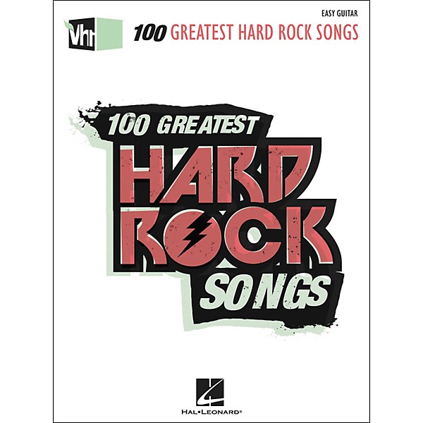 Hal Leonard VH1 100 Greatest Hard Rock Songs - Easy Guitar with Tab