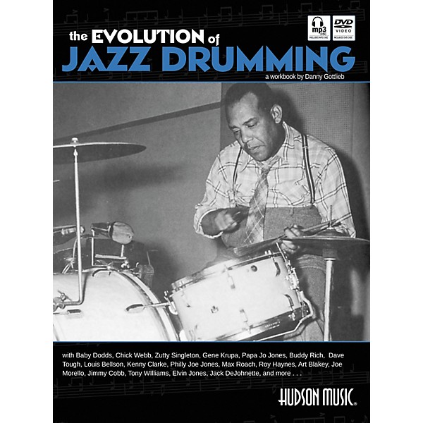 Clearance Hudson Music The Evolution Of Jazz Drumming (Book/Online Audio/Content)