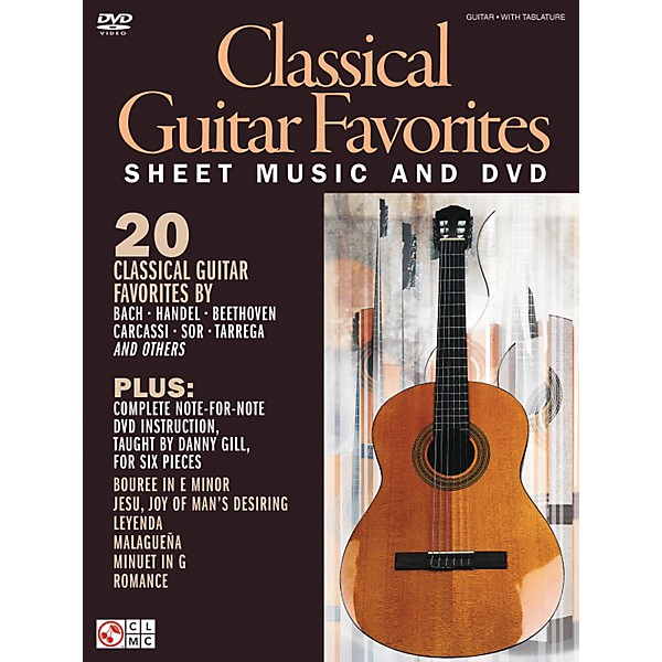 Cherry Lane Classical Guitar Favorites Book/DVD