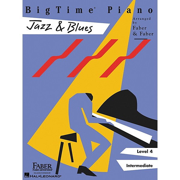 Faber Piano Adventures Bigtime Jazz & Blues L4