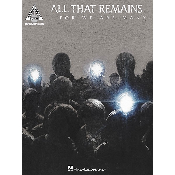Hal Leonard All That Remains - For We Are Many Songbook