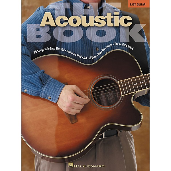 Hal Leonard The Acoustic Book Songbook for Easy Guitar