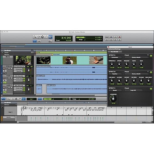 M-Audio Fast Track Pro Mobile USB Interface with Pro Tools SE
