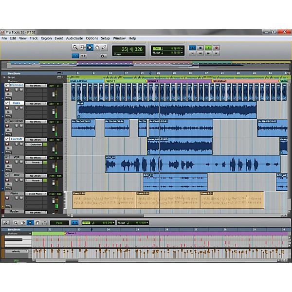 M-Audio Fast Track Pro Mobile USB Interface with Pro Tools SE