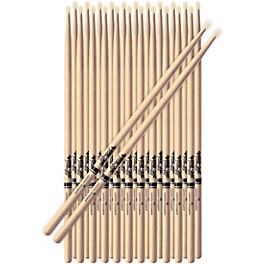 Promark American Hickory Drum Sticks 12-Pair Wood 5A Promark American Hickory Drum Sticks 12-Pair Nylon 5A