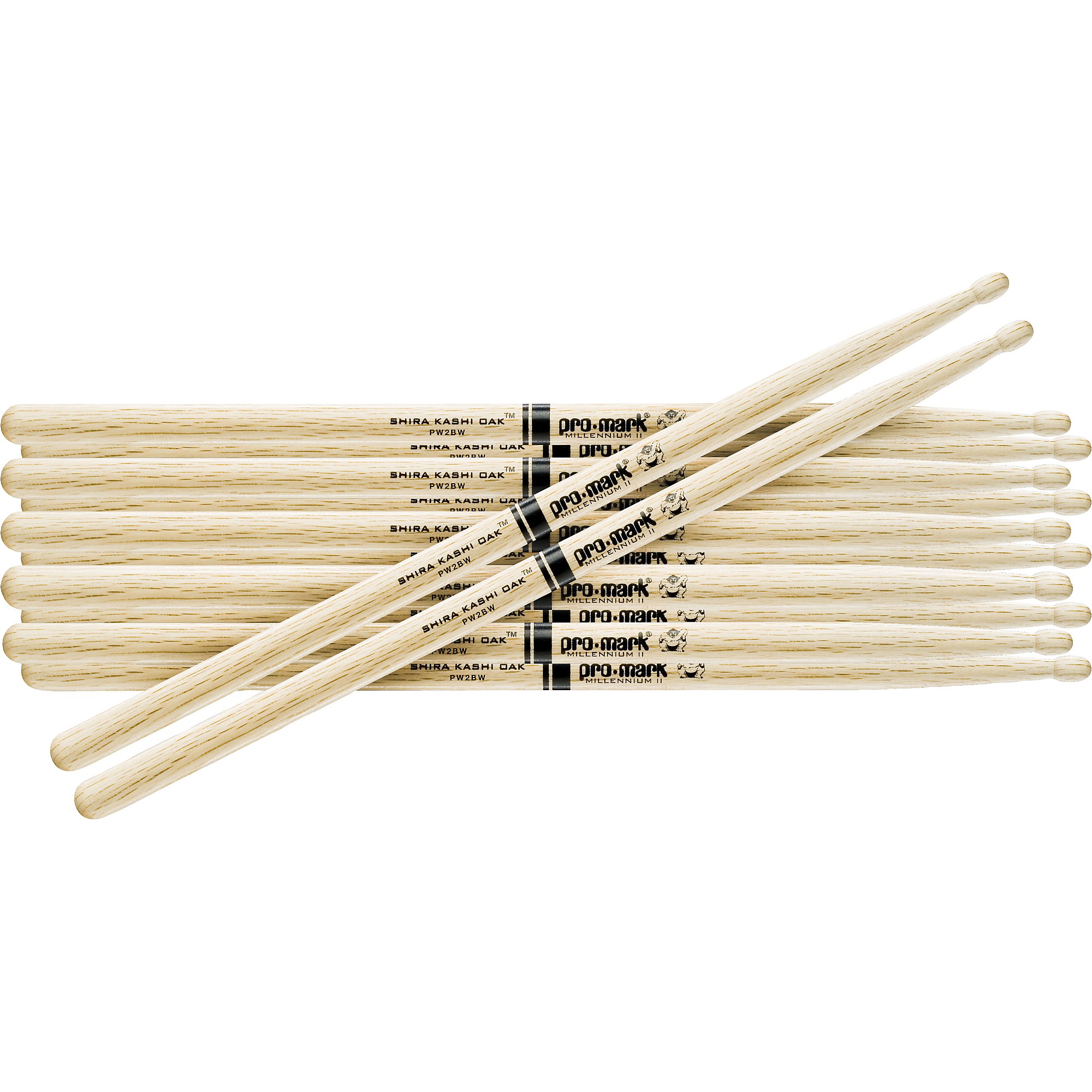 Promark Japanese White Oak Drum Sticks 6-Pair Wood 777 | Guitar Center