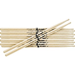 Promark 6-Pair Japanese White Oak Drum Sticks Wood 5B