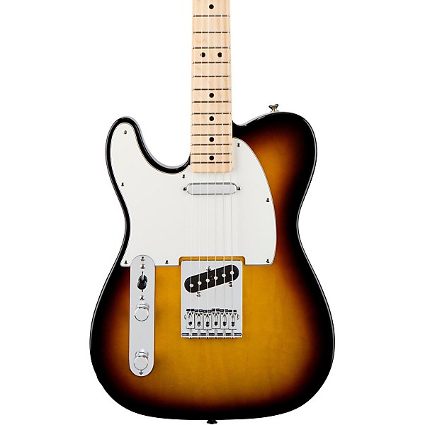 Clearance Fender Standard Telecaster Left Handed  Electric Guitar Brown Sunburst Gloss Maple Fretboard