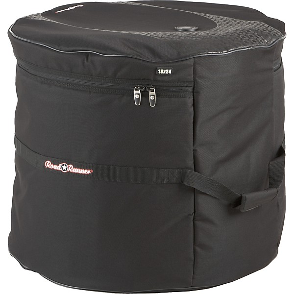 Road Runner Touring Drum Bag Black 7x13