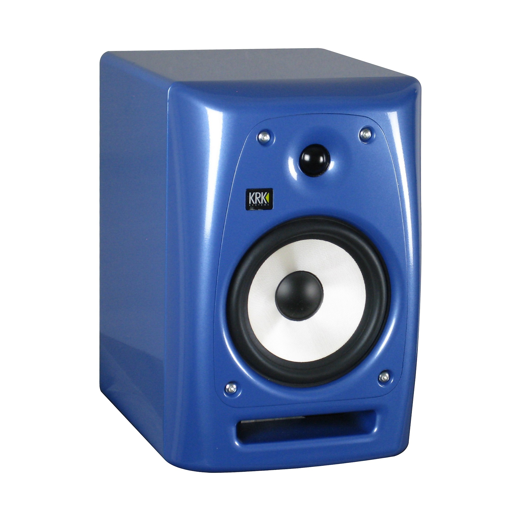 krk blue speakers