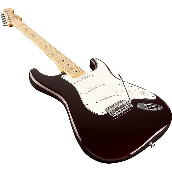 Open Box Fender Standard Stratocaster Electric Guitar with Maple Fretboard Level 2 Black, Gloss Maple Fretboard 190839407122
