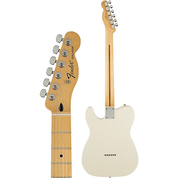 Fender Standard Telecaster Electric Guitar Arctic White Gloss Maple Fretboard