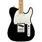 Fender Standard Telecaster Electric Guitar Black Gloss Maple Fretboard thumbnail