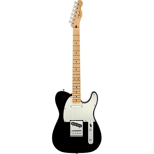 Fender Standard Telecaster Electric Guitar Black Gloss Maple