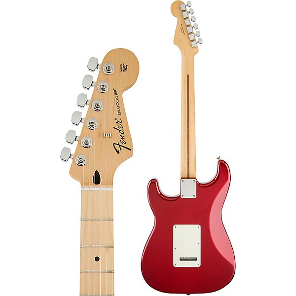 Open Box Fender Standard Stratocaster HSS Electric Guitar Level 2 Arctic White, Gloss Maple Fretboard 888366052488
