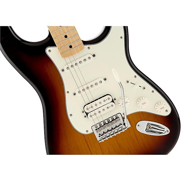 Fender Standard Stratocaster HSS Electric Guitar Brown Sunburst