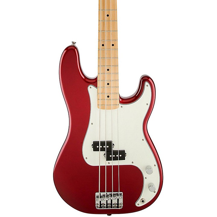 Fender Standard Precision Bass Guitar Candy Apple Red Gloss