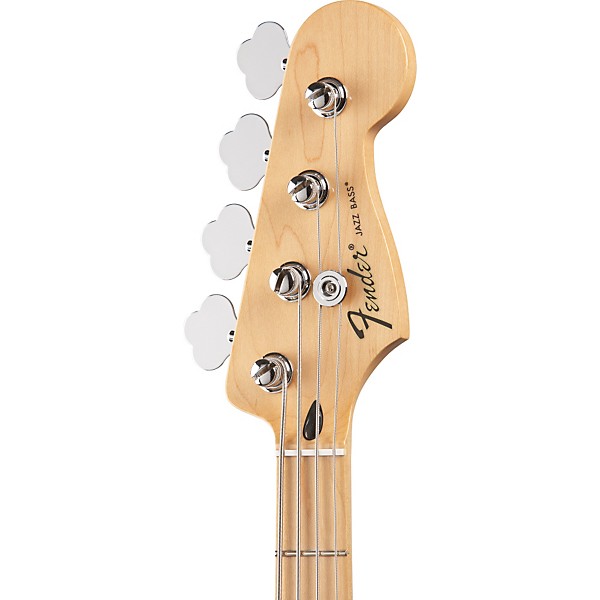 Fender Standard Jazz Bass Guitar White Chrome Pearl Gloss Maple Fretboard