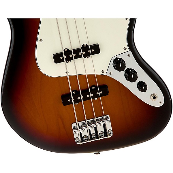 Fender Standard Jazz Bass Guitar Brown Sunburst Gloss Maple Fretboard