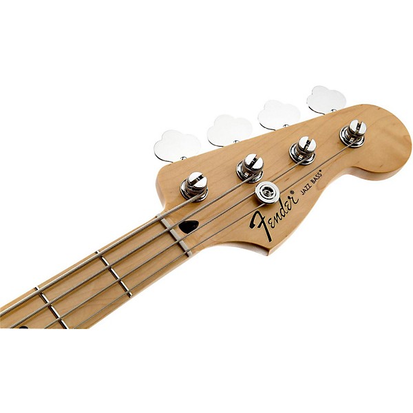 Open Box Fender Standard Jazz Bass Guitar Level 1 Arctic White Gloss Maple Fretboard