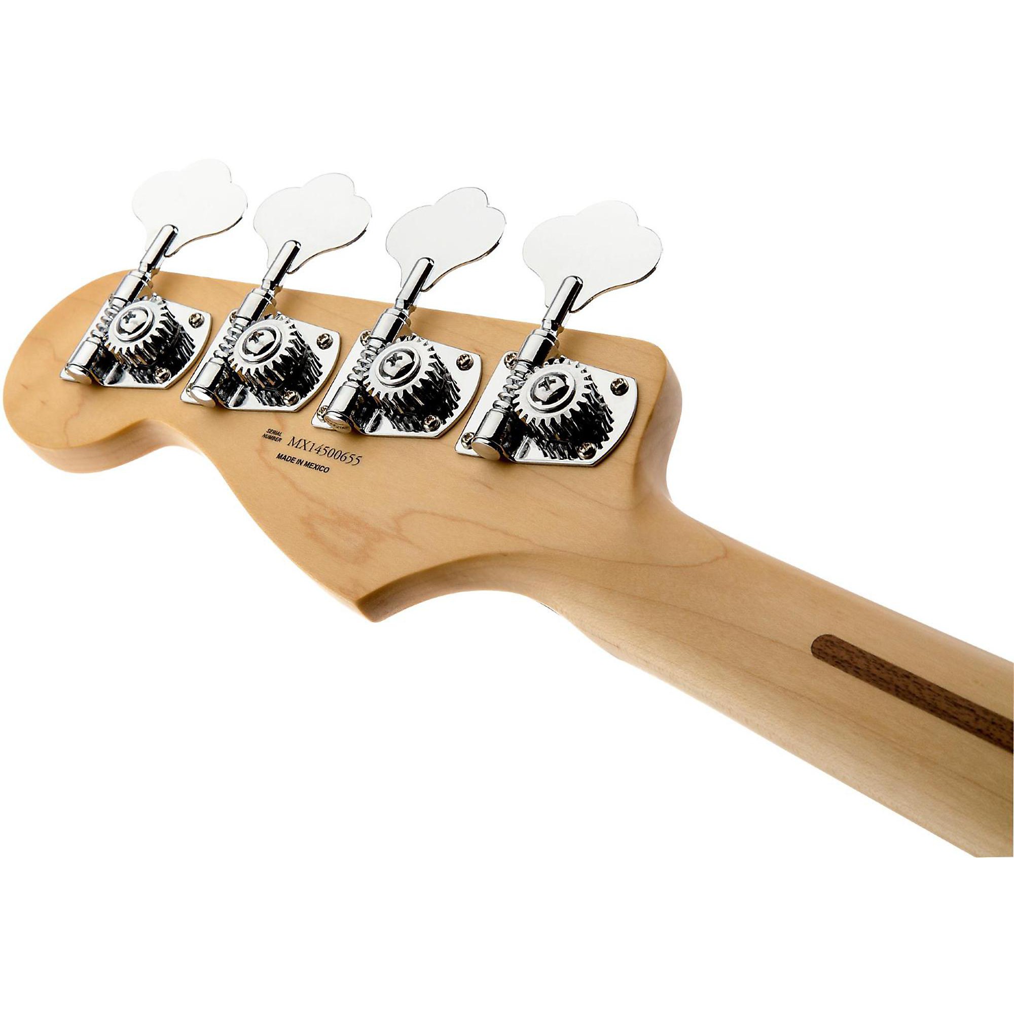 Fender Standard Jazz Bass Guitar Arctic White Gloss Maple