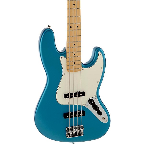 Fender Standard Jazz Bass Guitar Lake Placid Blue Gloss Maple Fretboard