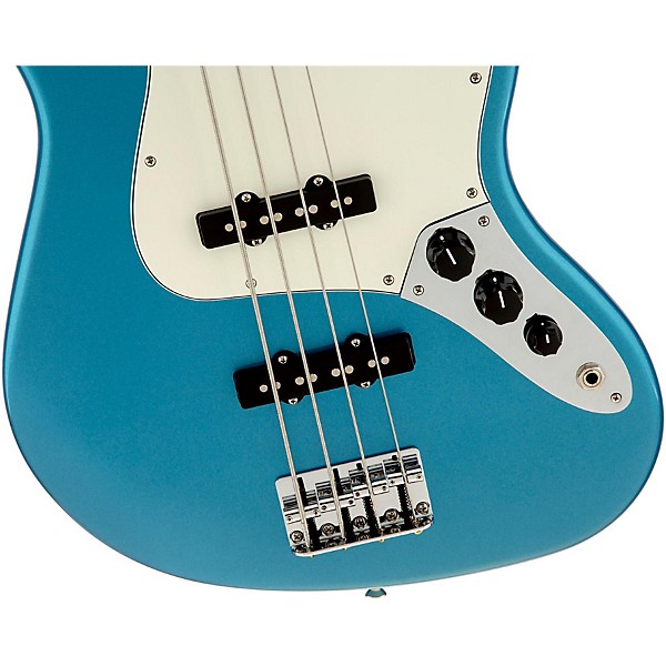 Fender Standard Jazz Bass Guitar Lake Placid Blue Gloss Maple Fretboard
