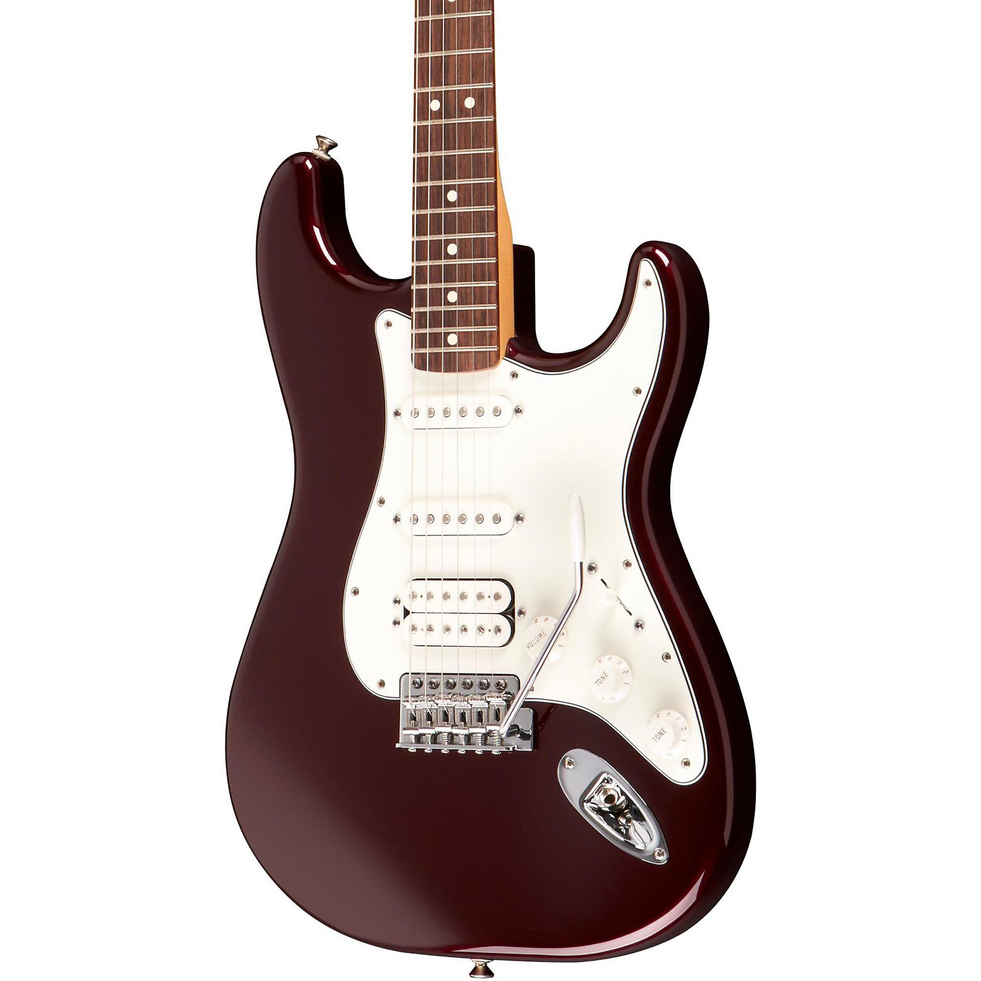 Fender Standard Stratocaster HSS Electric Guitar Midnight Wine