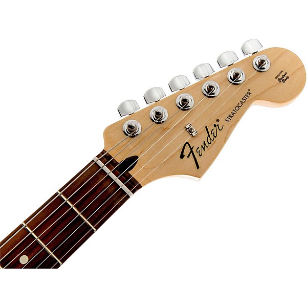 Fender Standard Stratocaster HSS Electric Guitar Black Rosewood Fretboard