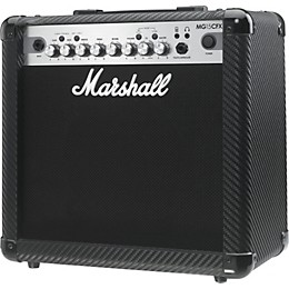 Marshall MG Series MG15CFX 15W 1x8 Guitar Combo Amp Carbon Fiber
