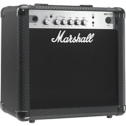 Open Box Marshall MG Series MG15CF 15W 1x8 Guitar Combo Amp Level 2 Carbon Fiber 888365523170