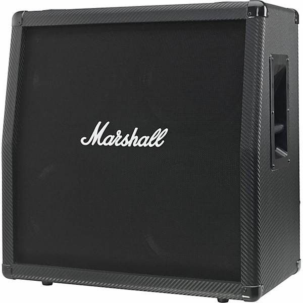 Open Box Marshall MG Series MG412CF 4x12 Guitar Speaker Cabinet Level 2 Carbon Fiber, Straight 190839107947
