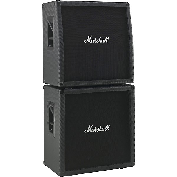 Open Box Marshall MG Series MG412CF 4x12 Guitar Speaker Cabinet Level 2 Carbon Fiber, Straight 190839107947