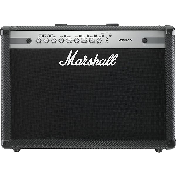 Marshall MG Series MG102CFX 100W 2x12 Guitar Combo Amp Carbon Fiber