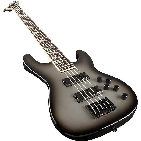 Jackson JS3V Concert 5-String Electric Bass Guitar Silver Burst