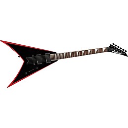 Jackson KVXT King V X Series Electric Guitar Black, Blood Red Bevels