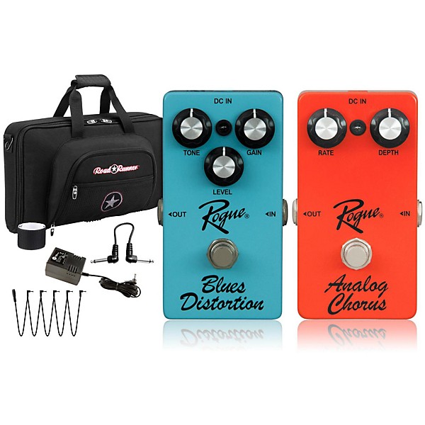 Rogue Effects Pedal Pack Blues and Chorus