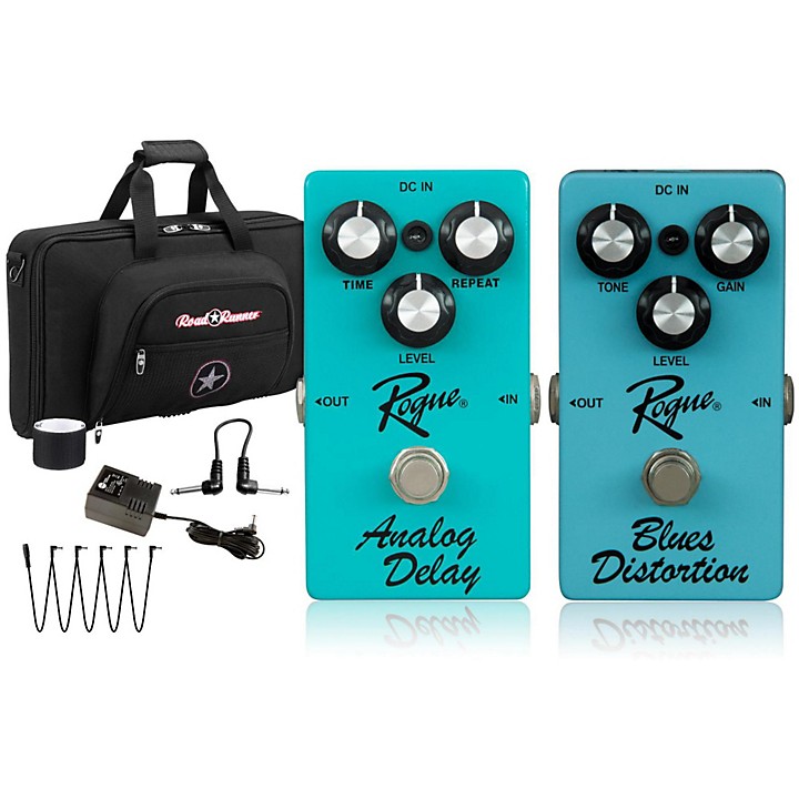 rogue blues distortion guitar effects pedal