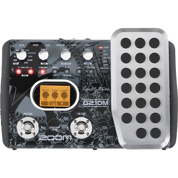 Zoom G2.1DM - Dave Mustaine Hand-Signed Signature Edition Guitar Multi-Effects Pedal