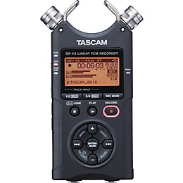 TASCAM DR-40 Portable Digital Recorder