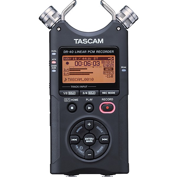 TASCAM DR-40 Portable Digital Recorder