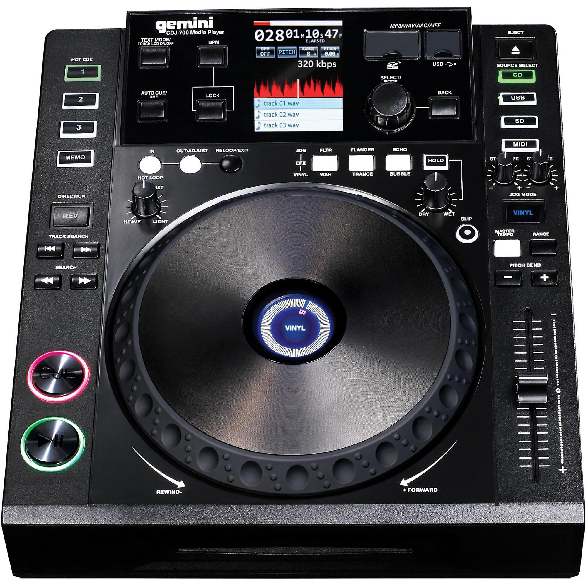 Gemini CDJ-700 Professional Media Player CDJ-700 B&H Photo Video