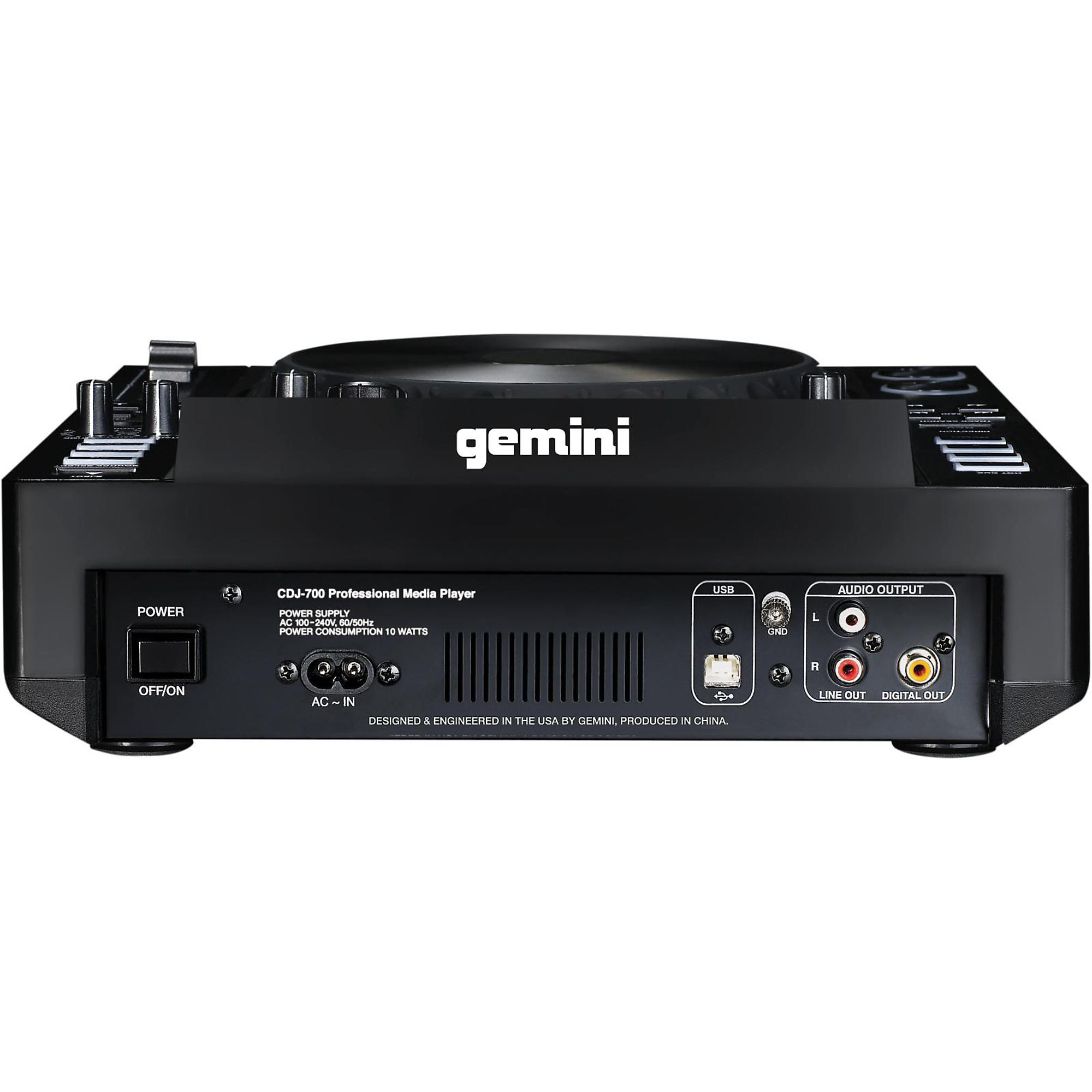 REVIEW: Gemini CDJ-700 Media Player - DJWORX