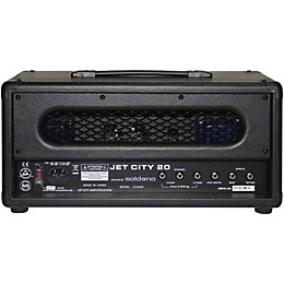 Open Box Jet City Amplification JCA22H 20W Tube Guitar Amp Head Level 2 Black 190839257086