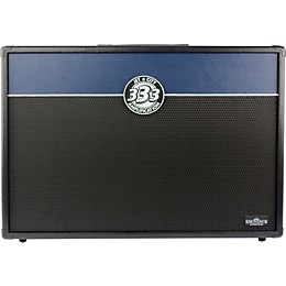 Open Box Jet City Amplification JCA24S+ 2x12 Guitar Speaker Cabinet 200W Level 1 Black, Blue